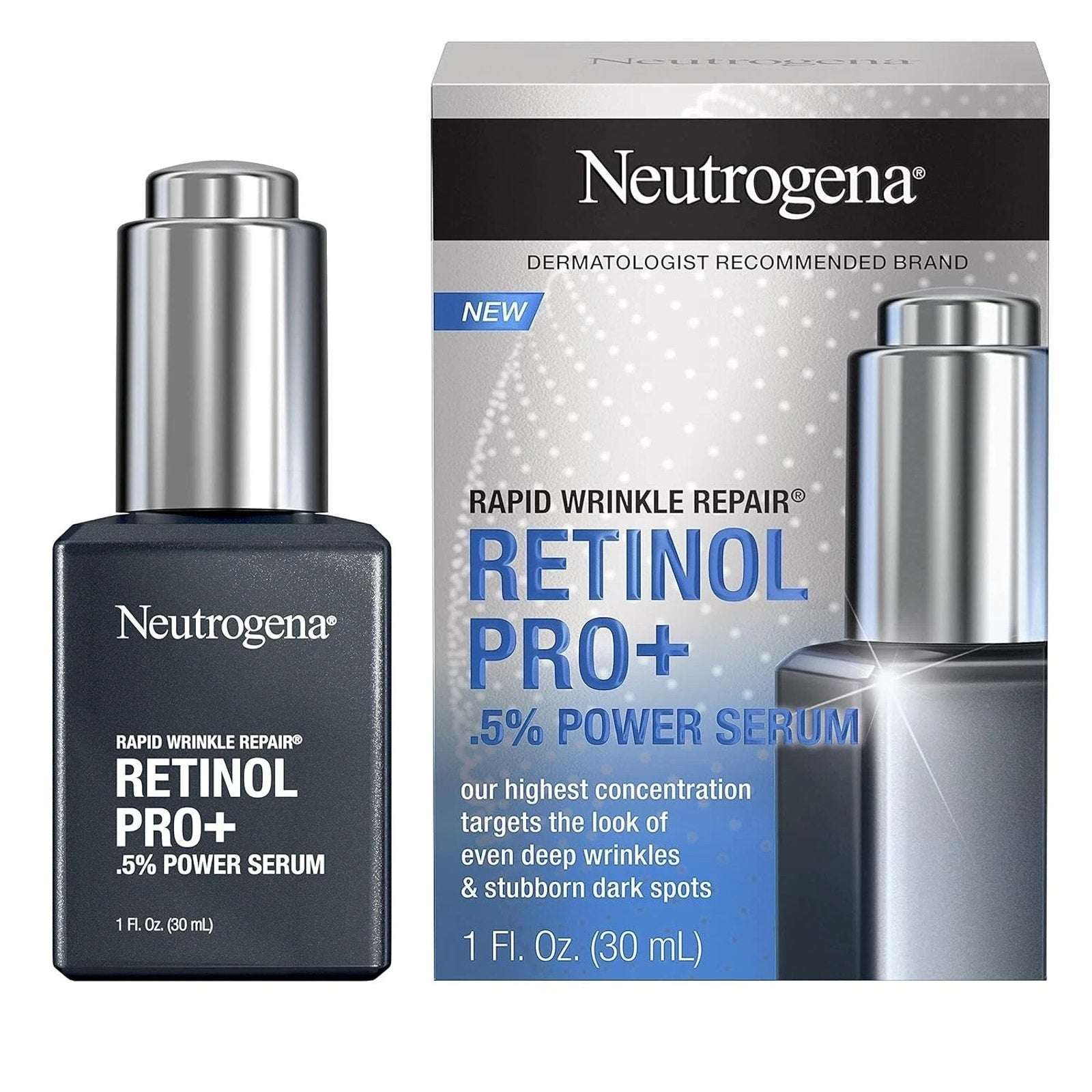 Neutrogena Rapid Wrinkle Repair Retinol Pro+ 0.5% Power Serum - Made in France