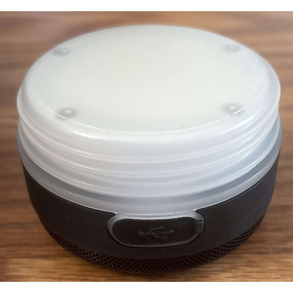 Stainless Steel Tumbler Bluetooth Speaker RGB Lights Rechargeable Travel Cup/Lid