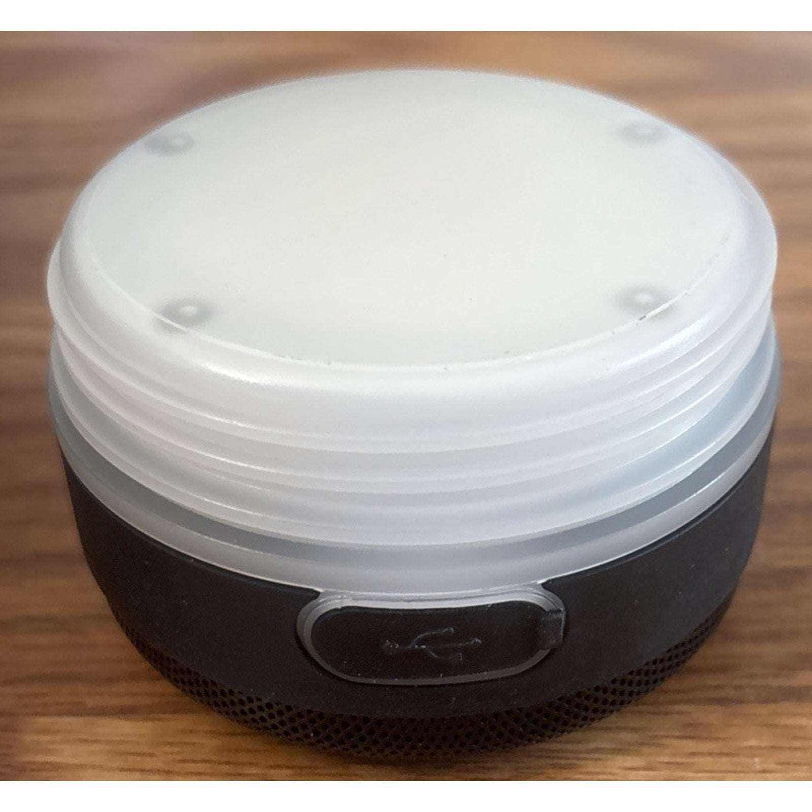 Stainless Steel Tumbler Bluetooth Speaker RGB Lights Rechargeable Travel Cup/Lid