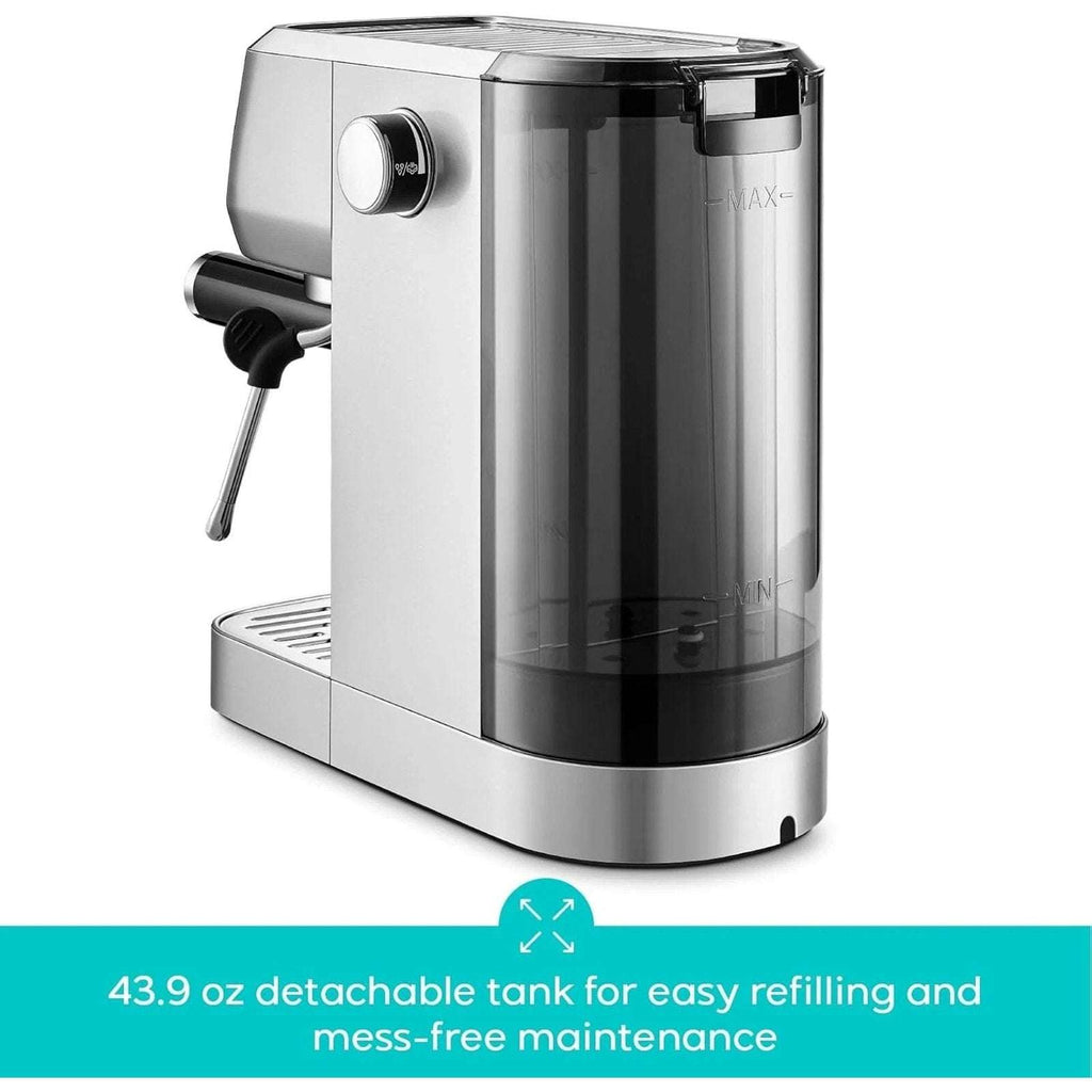 CASABREWS 3700 Essential Espresso Machine 20 Bar Stainless Steel w Steam Frother