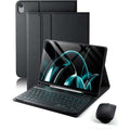 TUNKARMOR iPad 11th Gen A16 2025/2022 10th Gen Case, Magnetic Keyboard & Mouse
