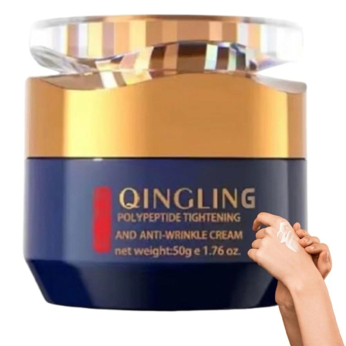 Japanese Qingling Wrinkle Removal Cream - Anti-Aging Moisturizer & Polypeptides