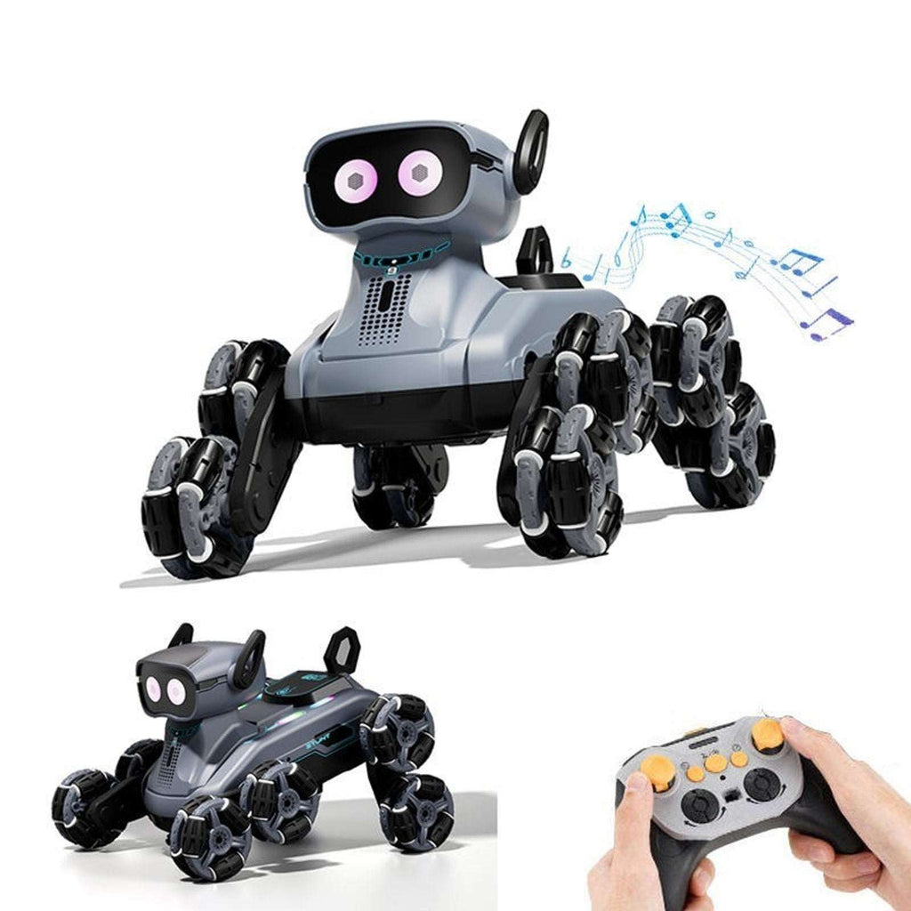 8WD Smart Remote & Gesture Dual Control Robot Dog Interactive Climbing Stunt Pet