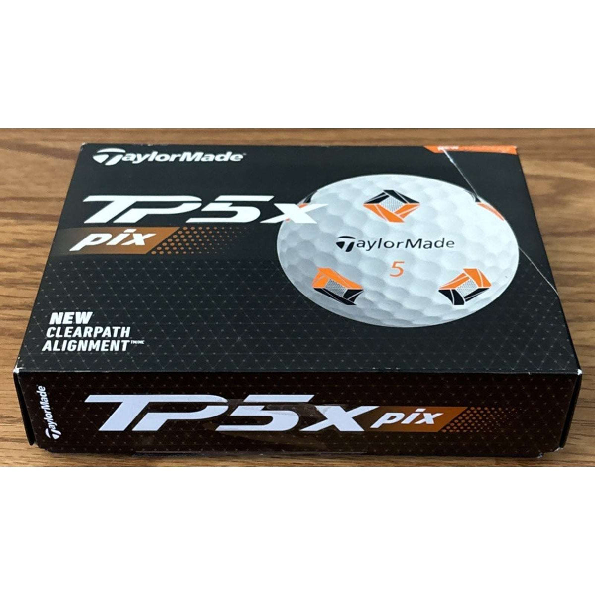 New TaylorMade TP5x Pix Golf Balls 12 Pack Dozen ClearPath Speed Wrapped Core