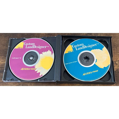 Sierra Home Custom 3D 6.0 LandDesigner Landscaping Software Windows 95/98/2000