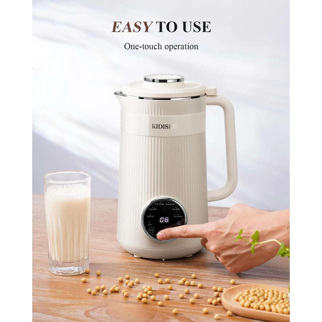 KIDISLE 8 in 1 Nut Milk Maker Blender, 32oz Homemade Soy, Almond, Oat, Coconut,