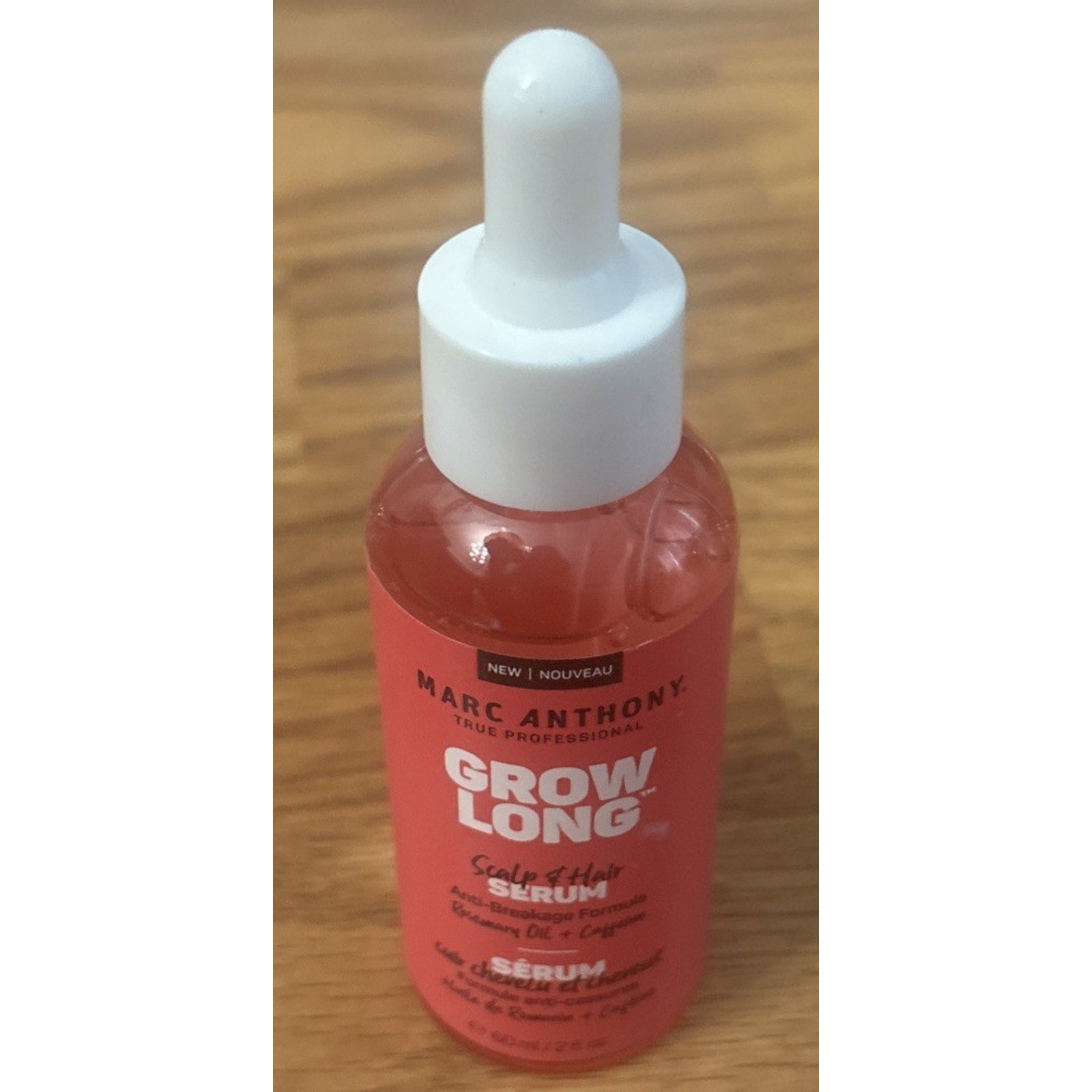 Grow Long Scalp & Hair Serum By Marc Anthony 2 FL OZ Rosemary Caffeine Biotin Gi