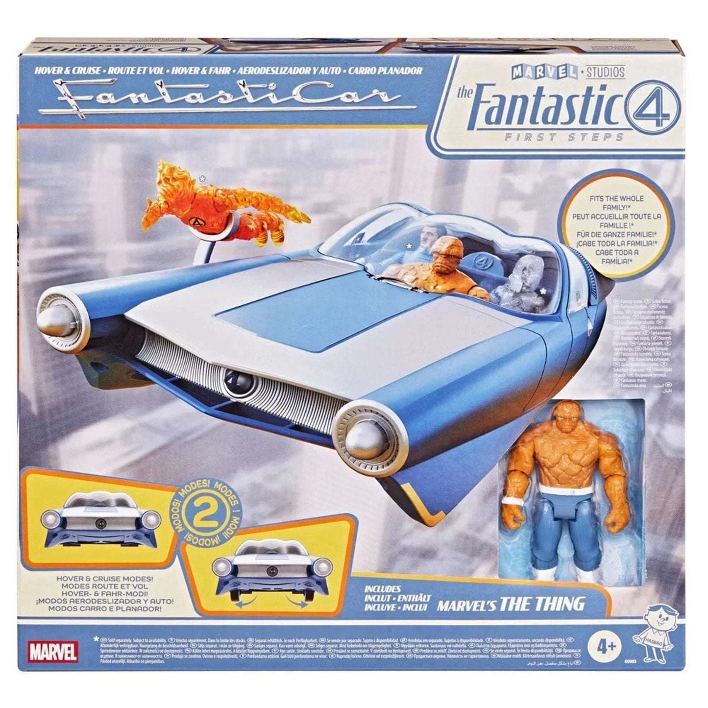 Marvel Studios The Fantastic 4 First Steps Hover & Cruise FantastiCar The Thing