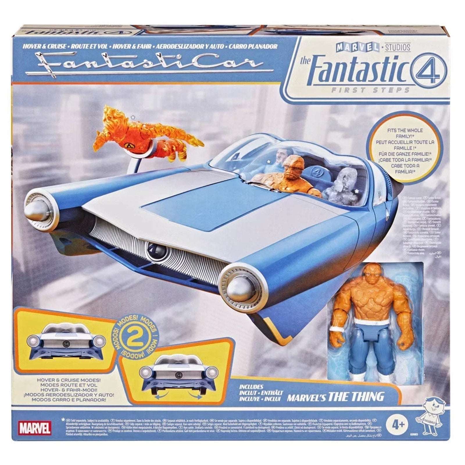 Marvel Studios The Fantastic 4 First Steps Hover & Cruise FantastiCar The Thing
