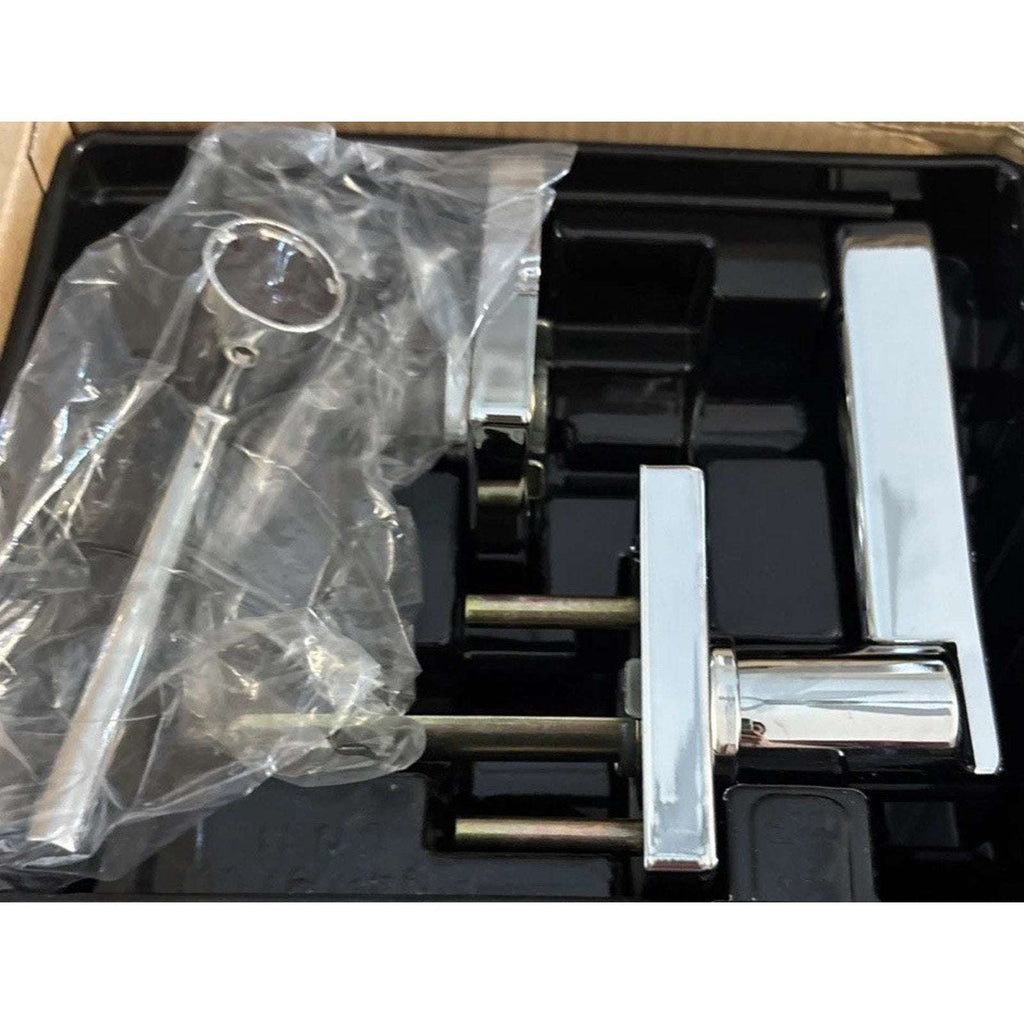 2 Kwikset 92001-605 Casey Passage Hallway Closet Door Square Lever Set in Chrome