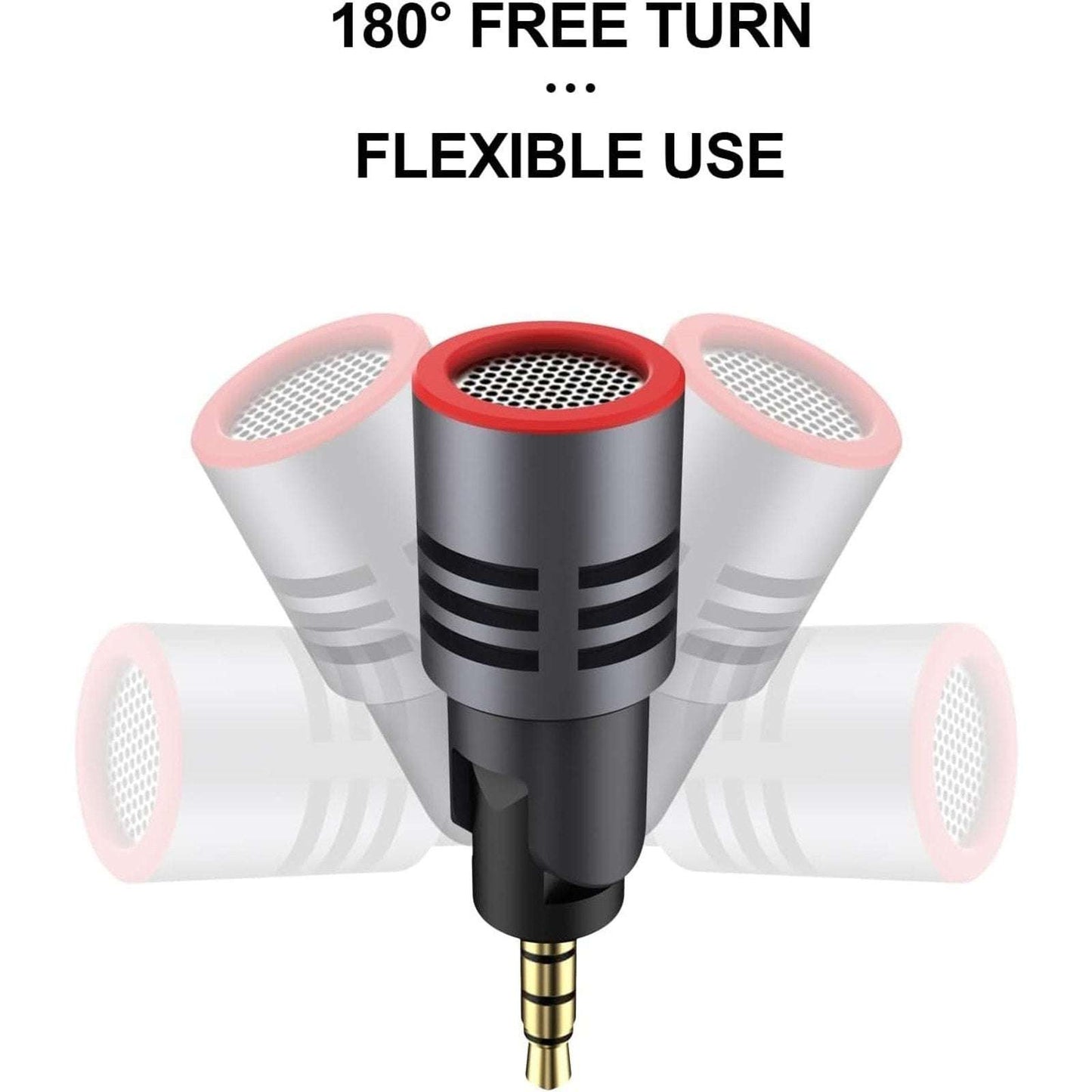 SabineTek Vlogmic+ SM-1 Unidirectional Plug-in Microphone for SmartMike+, Phones