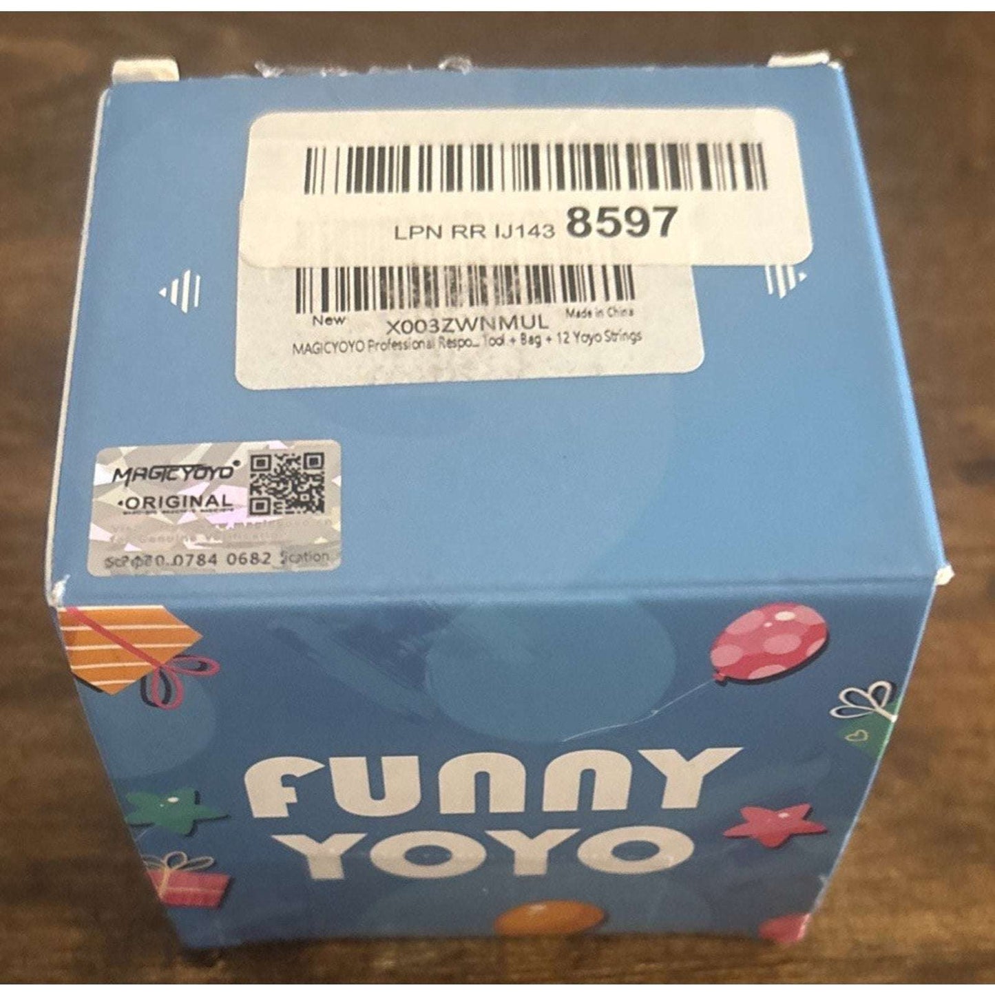 MAGICYOYO Crystal K2 Professional Responsive YOYO Kit Tools & Case Blue Green