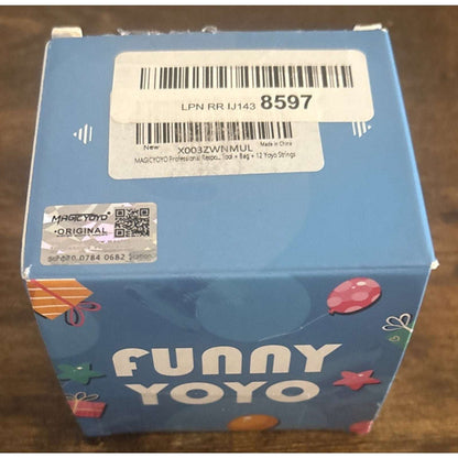 MAGICYOYO Crystal K2 Professional Responsive YOYO Kit Tools & Case Blue Green