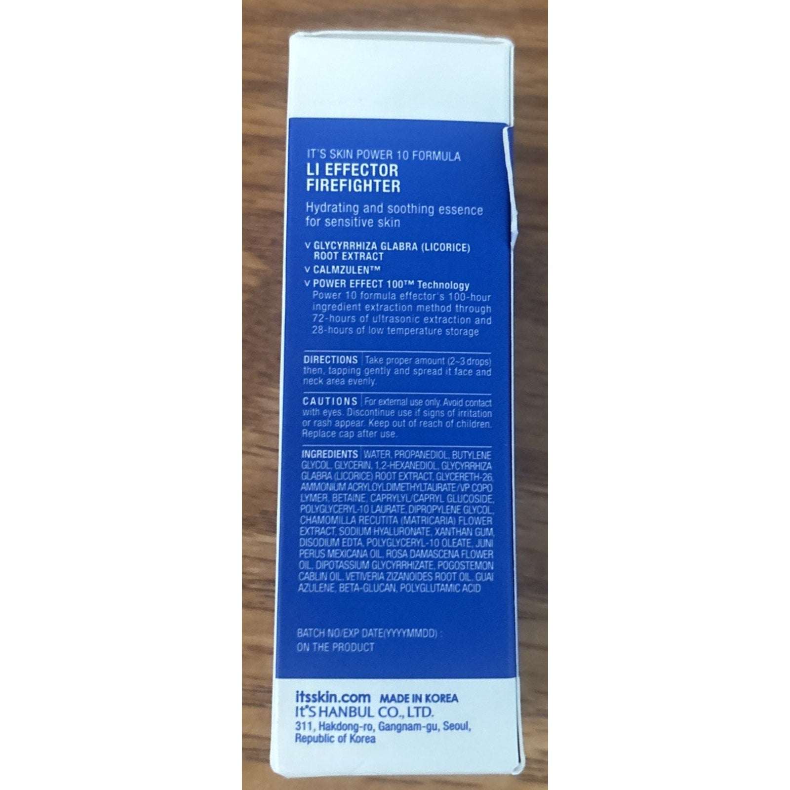 It'S SKIN Power10 Formula LI Effector Firefighter Soothing Serum Licorice-1oz