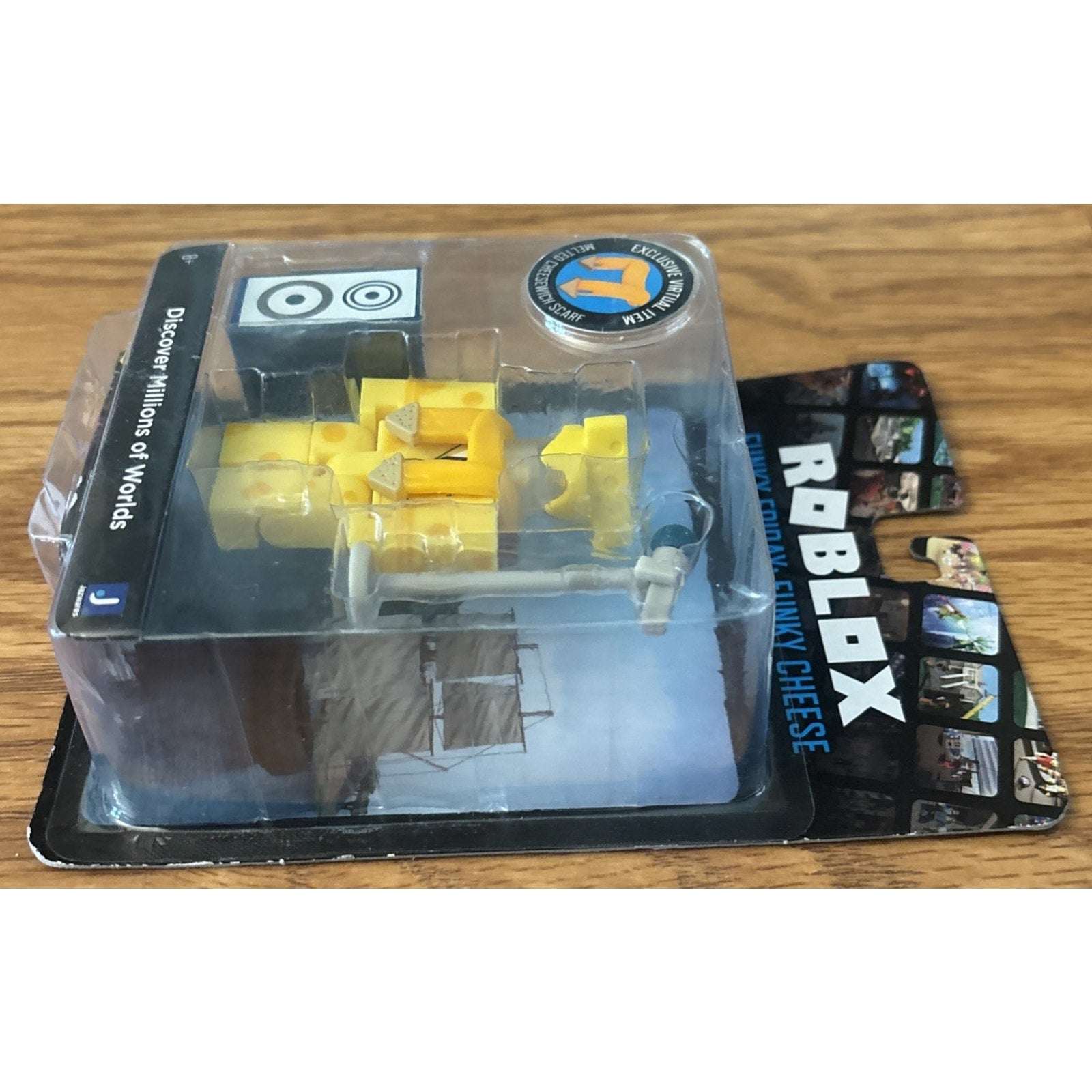 Jazwares Roblox Funky Friday Funky Cheese Action Figure & Exclusive Virtual Code