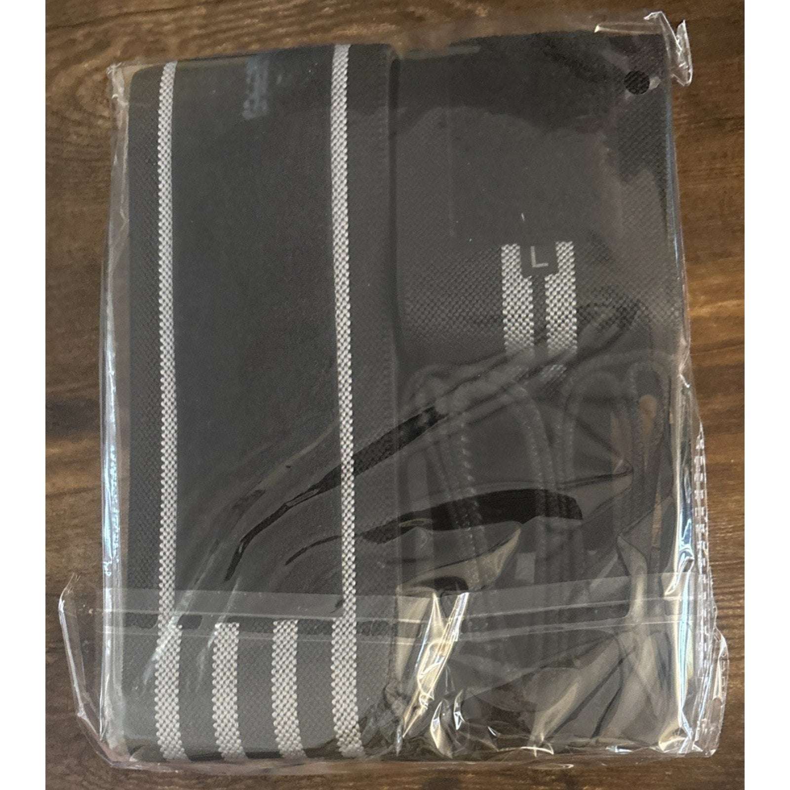 SWOLLHOUSE Knee Wraps + Wrist Wraps + Weight Lifting Straps Bundle (1 Pair Each)