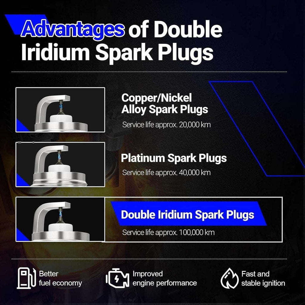 8x Ignition Coil UF551 & Iridium Spark Plug Set For Nissan Titan Armada 5.6L V8