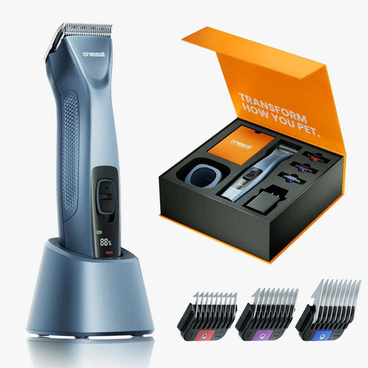 oneisall Cordless Professional Dog Grooming Clippers PC14 Pet Grooming Set - NEW