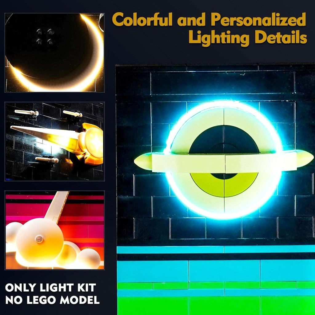 LocoLee LED Light Kit for Lego 21340 Ideas Tales of the Space Age Lighting Set