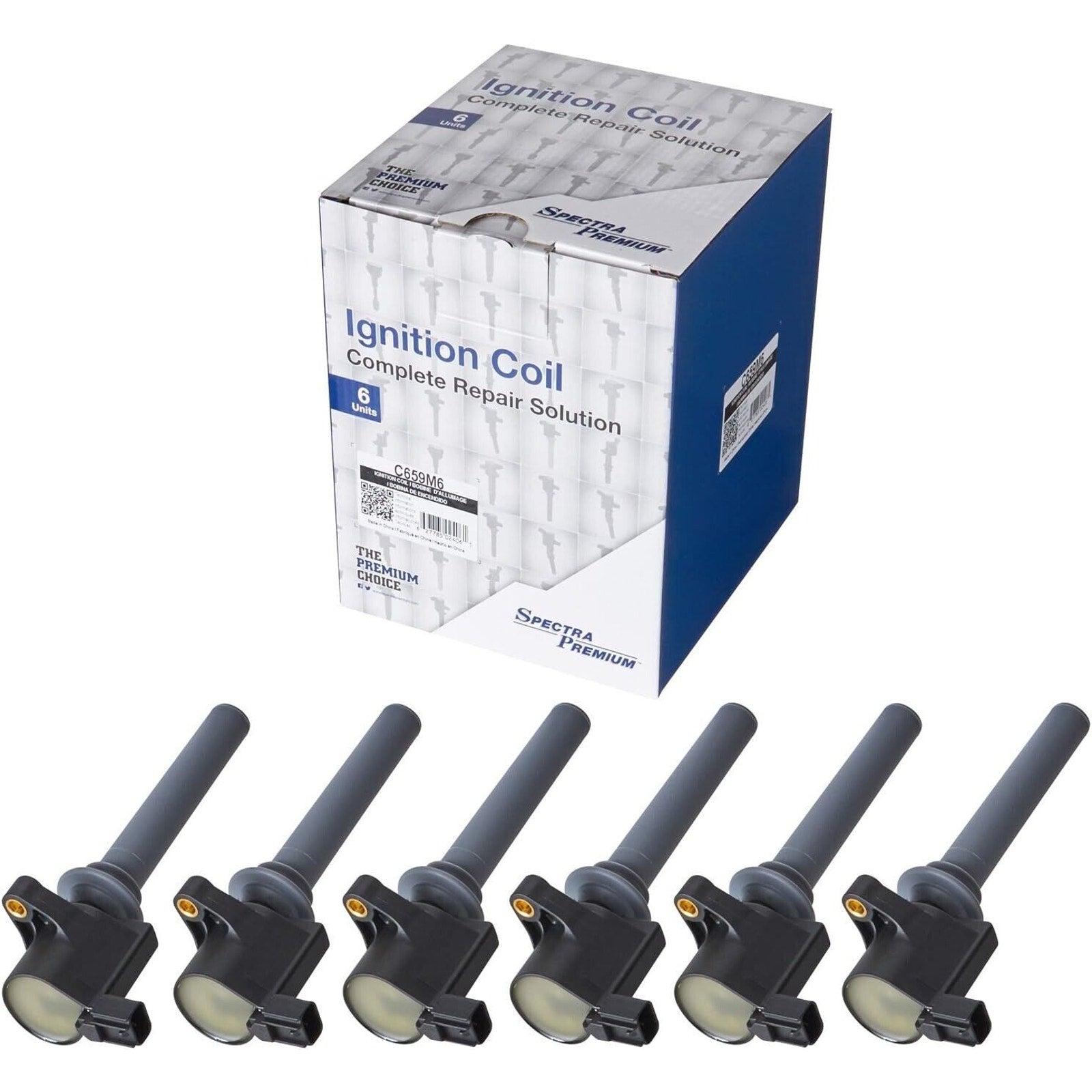 Spectra Premium 6 Ignition Coil Pack Escape MPV 6 Mariner Taurus Sable C659M6