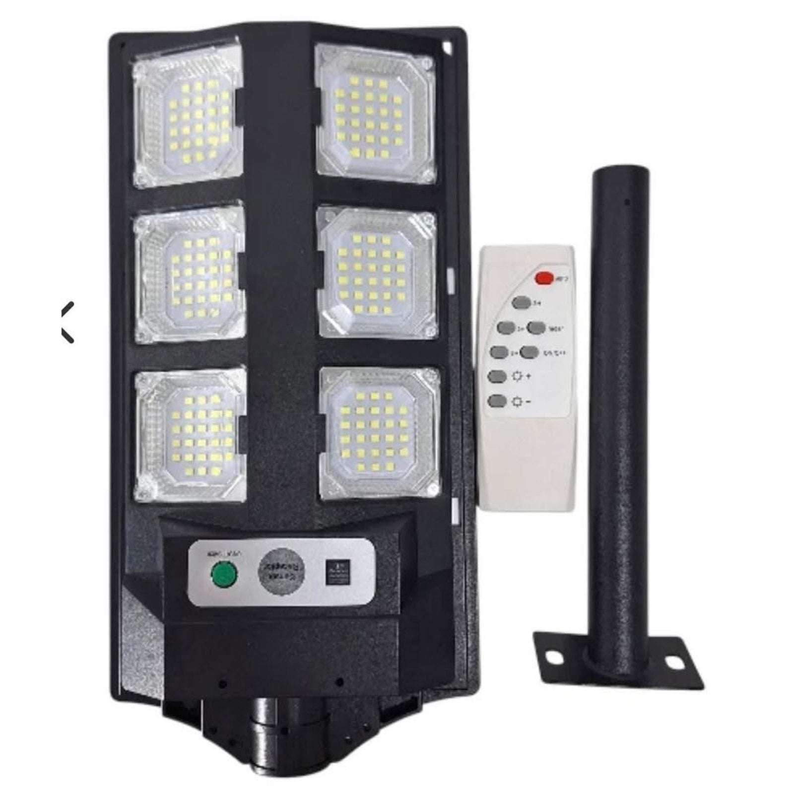 Outdoor Solar LED Street Flood Light Dusk To Dawn Remote Controlled & Waterproof