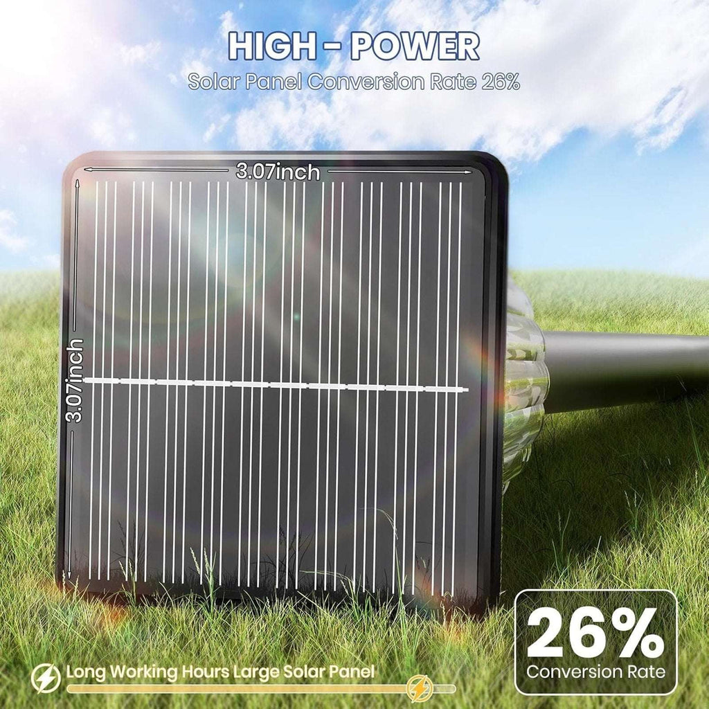 Solar Garden LED Lights Waterproof Landscape Pathway Warm & Cool 2-Color 8-Pack