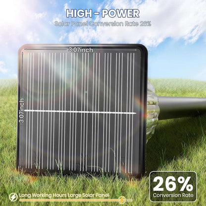 Solar Garden LED Lights Waterproof Landscape Pathway Warm & Cool 2-Color 8-Pack