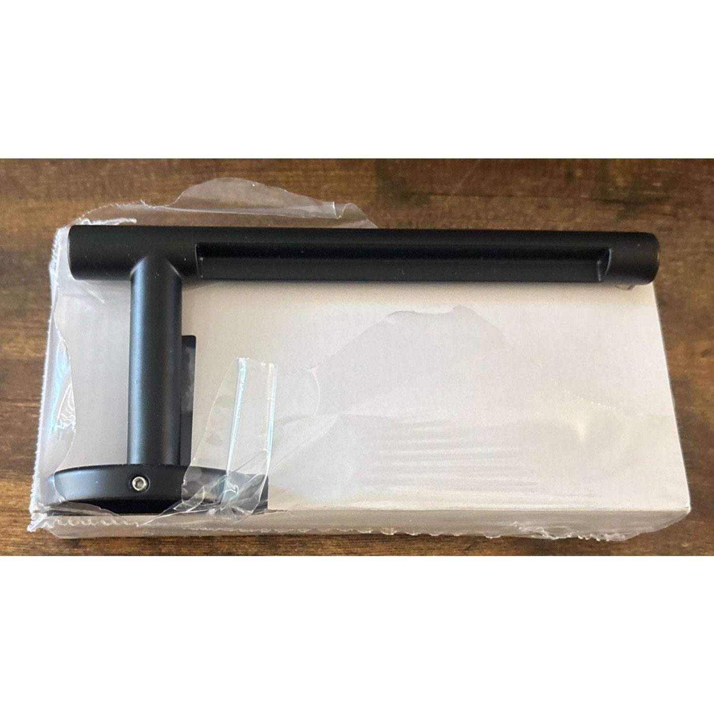 Delta 75950-BL Trinsic Single Bar Tissue Toilet Paper Roll Holder - Matte Black