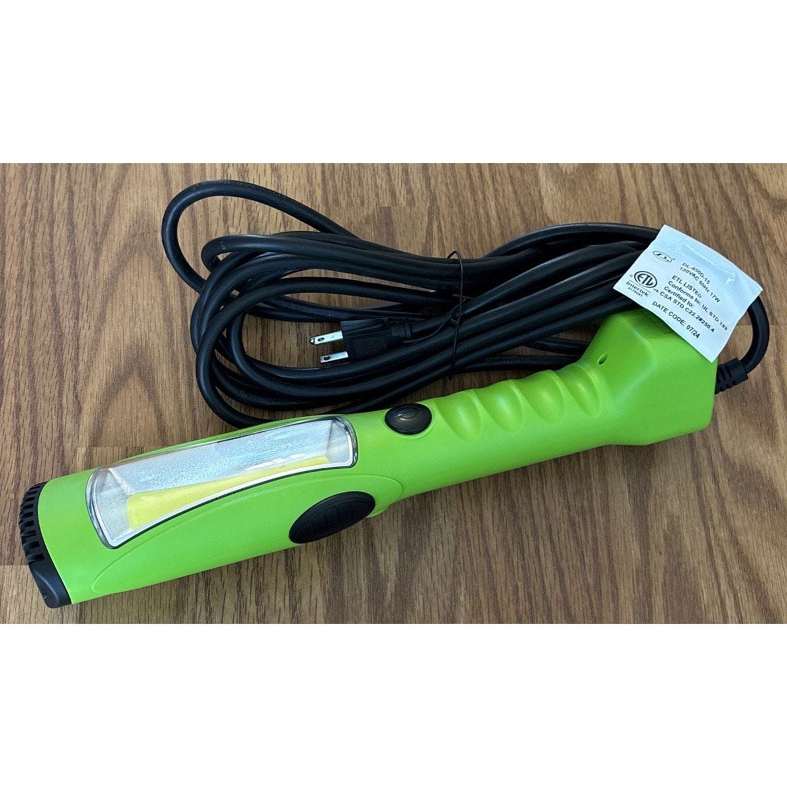 EDISHINE 2000LM LED Work Light, 15ft Cord, Dimmable, Handheld, Magnetic Hanging