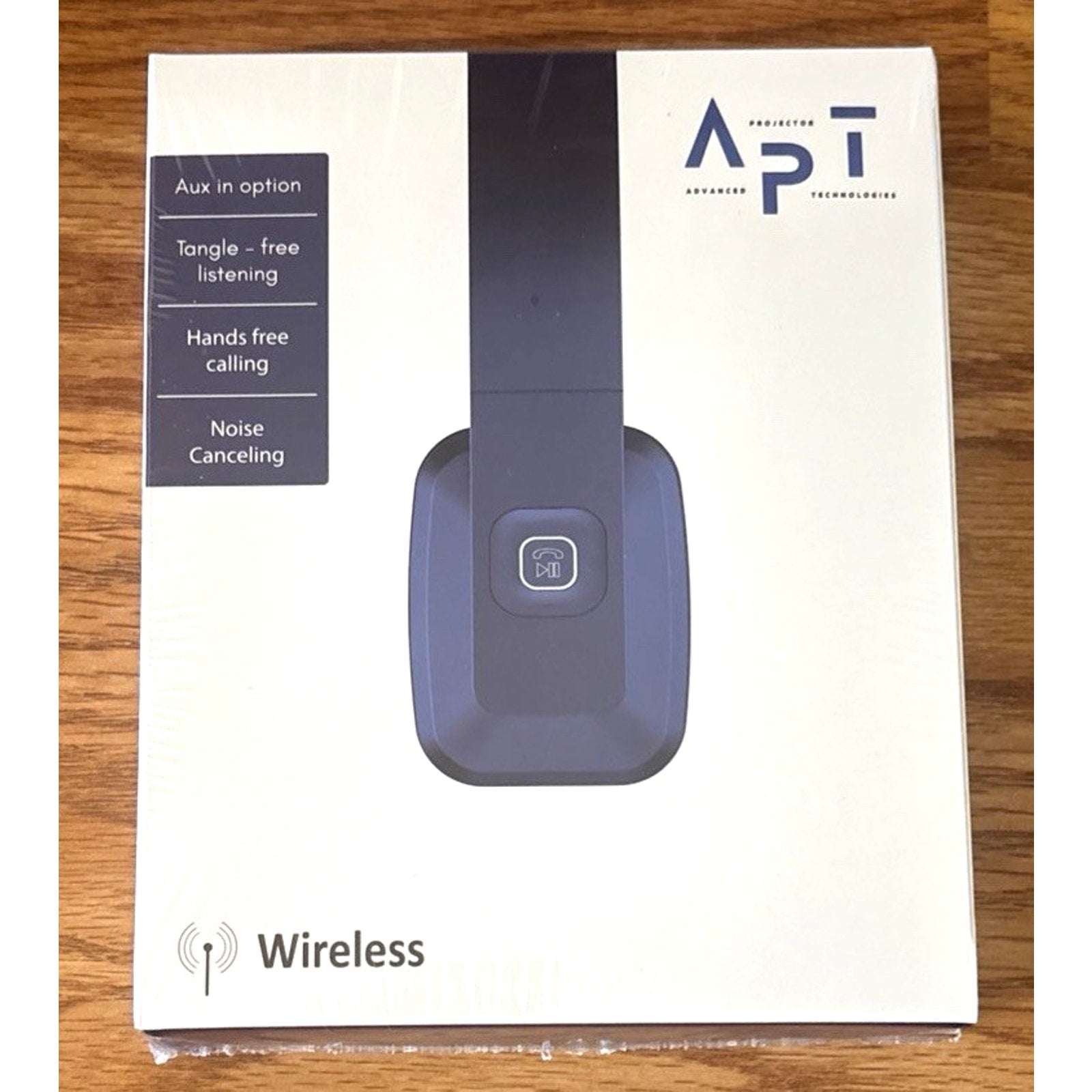 $499 APT Advanced Projector Technologies BT Noise Canceling Headphones w/ Mic