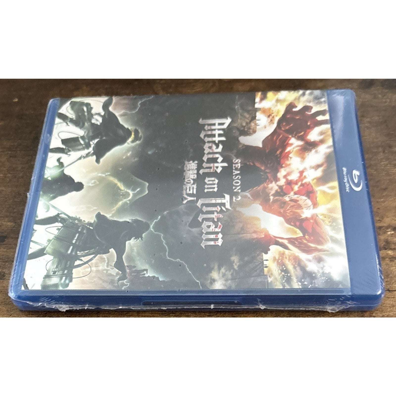 Attack on Titan Season 2 Blu-ray + DVD Combo Pack New & Sealed 4 Disc Set