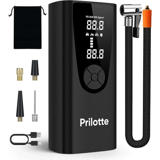 150PSI Portable Air Compressor Wireless Inflatable Air Pump for Tires Cars Bike+