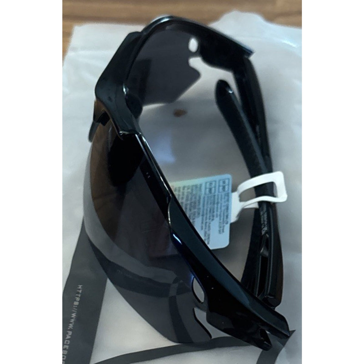 Mens Polarized Shockproof TR90 Wrap Sport Sunglasses UV400 TAC Lens Fishing Golf