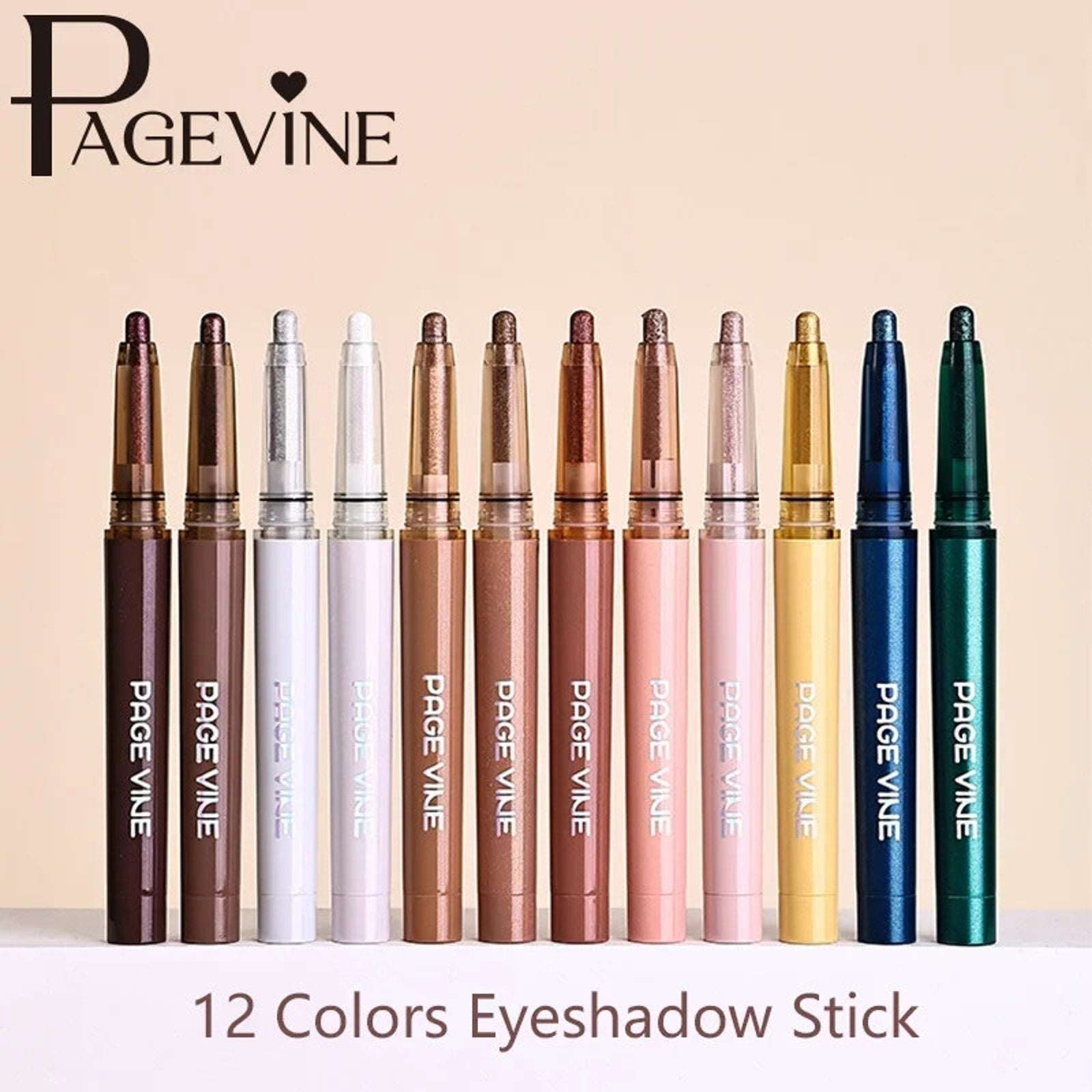 PageVine Stellar Glaze Highlighter Creamy Eyeshadow Stick in Bewitched #010