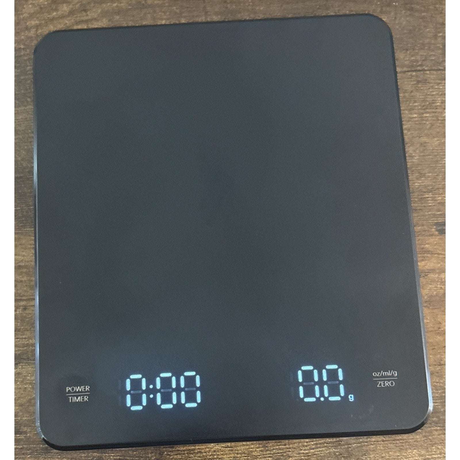 Digital Coffee Scale w/ Timer LED Display High Precision Rechargeable Portable