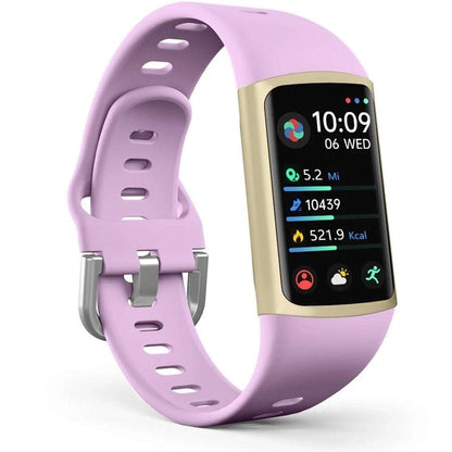 FITVII FINO 2 Slim Fitness Tracker, Smart Watch with Blood Oxygen, Sleep Monitor