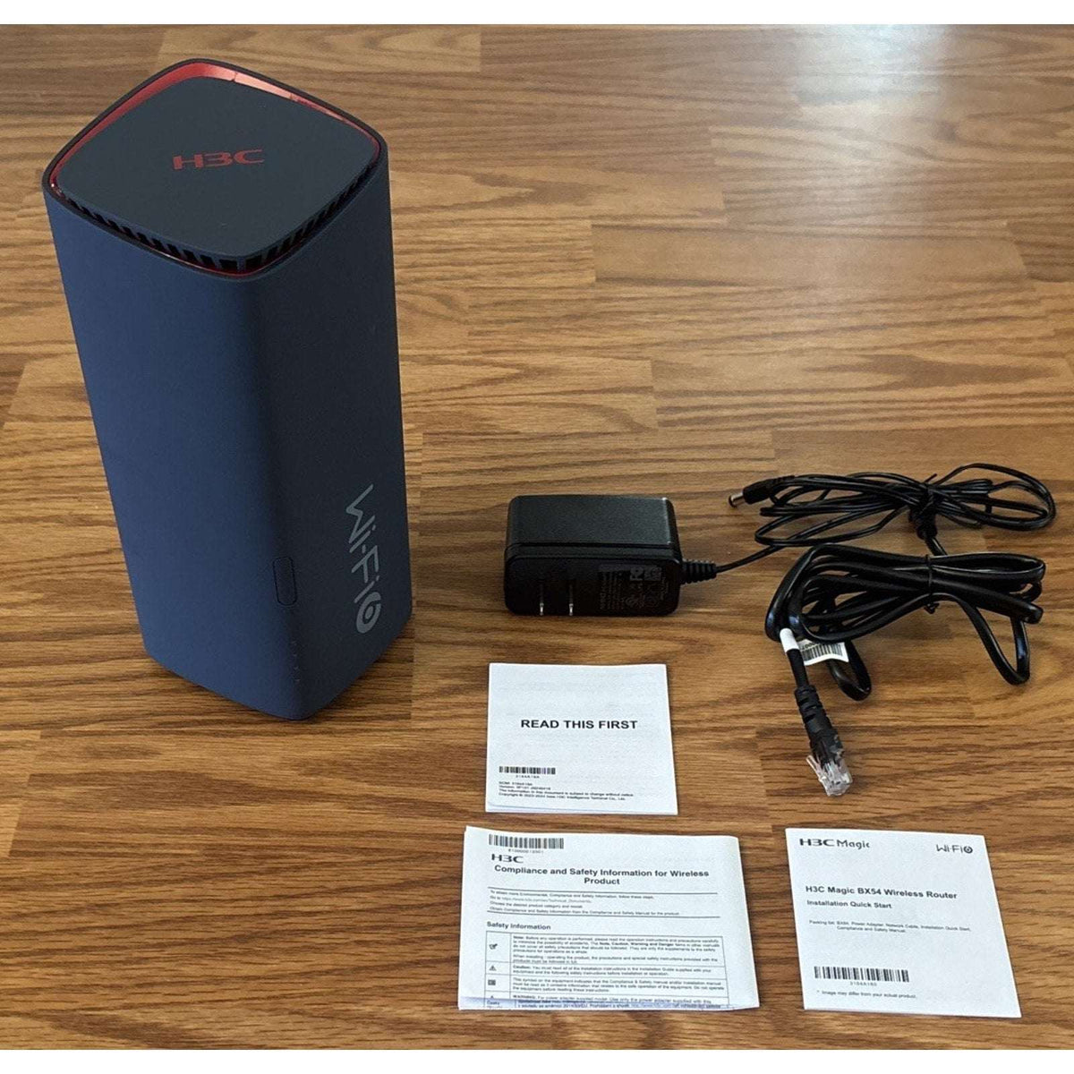 H3C Magic BX54 AX5400 5400Mbps Dual-Band Gigabit Wi-Fi 6 Router 4K QAM Qualcomm