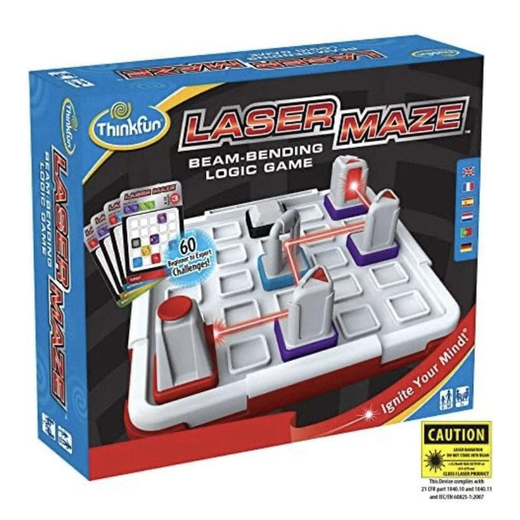 Think Fun Laser Maze Brain Game - STEM Award - Multi-Level Beginner to Expert