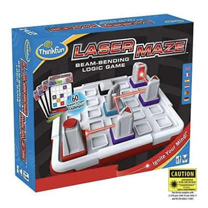 Think Fun Laser Maze Brain Game - STEM Award - Multi-Level Beginner to Expert