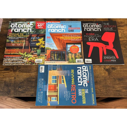 Atomic Ranch Magazine 2016-2018 Renovation Guide Reviving Retro Mid Century Mode
