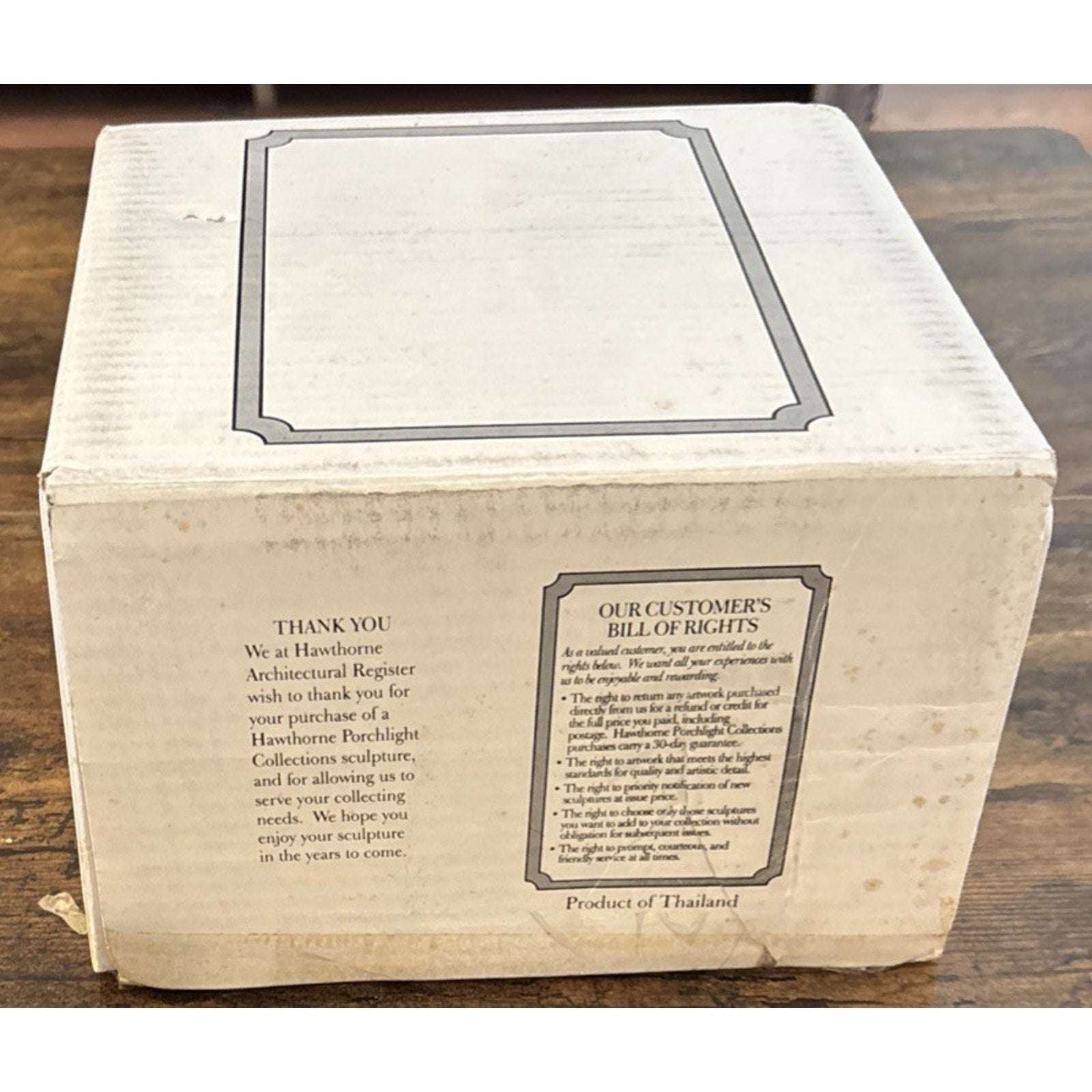 Hawthorne Rockwell's Christmas in Stockbridge "The Library" 3303 B w/ Light Kit