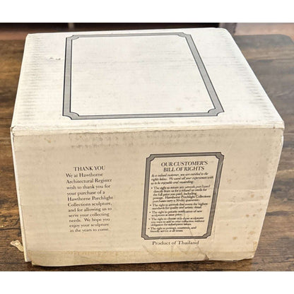 Hawthorne Rockwell's Christmas in Stockbridge "The Library" 3303 B w/ Light Kit