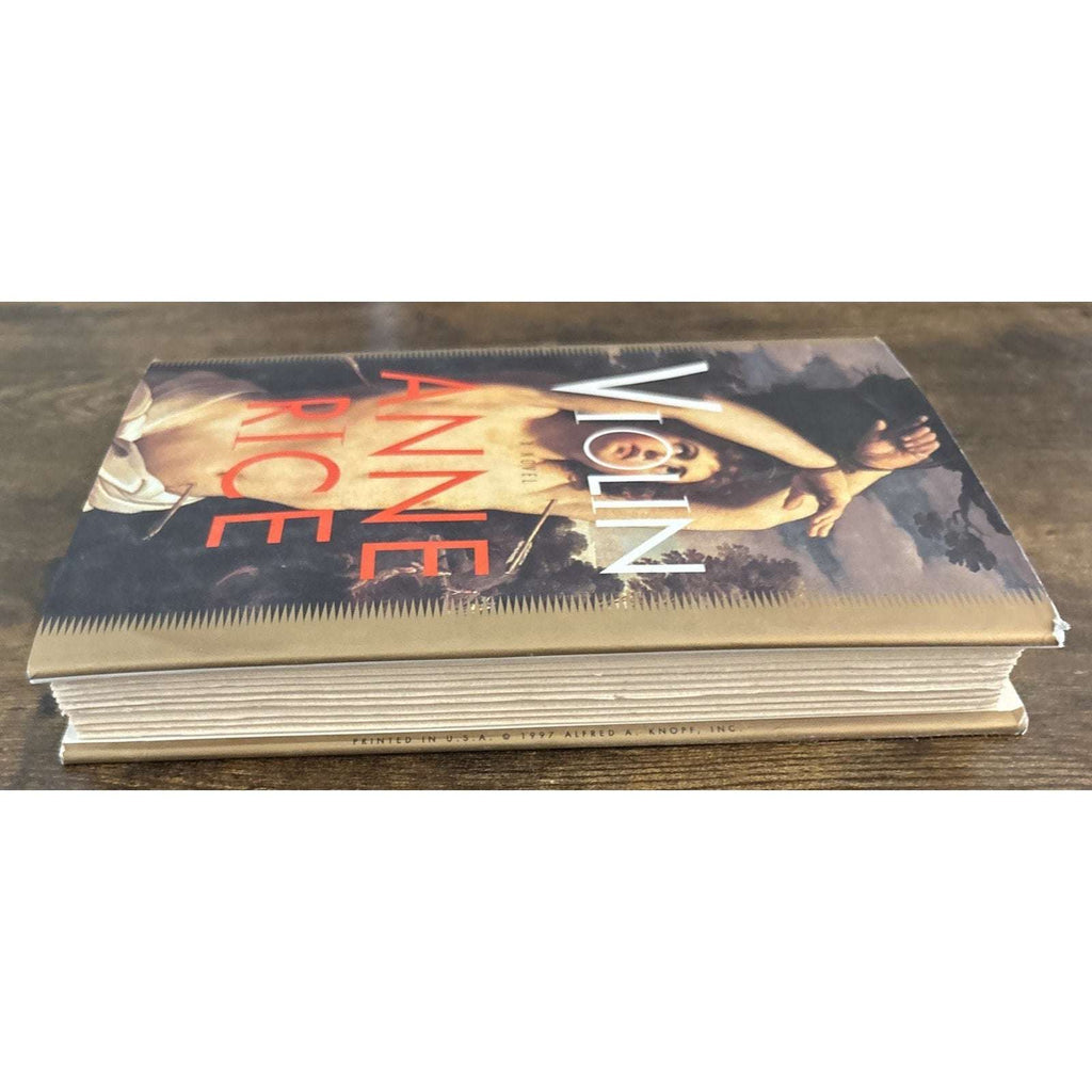 Violin by Anne Rice 1997 HC/DJ Stated First Trade Edition