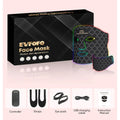 EVFOFO Therapy Mask for Face & Neck , Blue Red Light Therapy Mask, 7 Colors