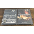 2 New & Sealed Living Art DVDs - Radiant Fireplace 2 & Moonlight Waves