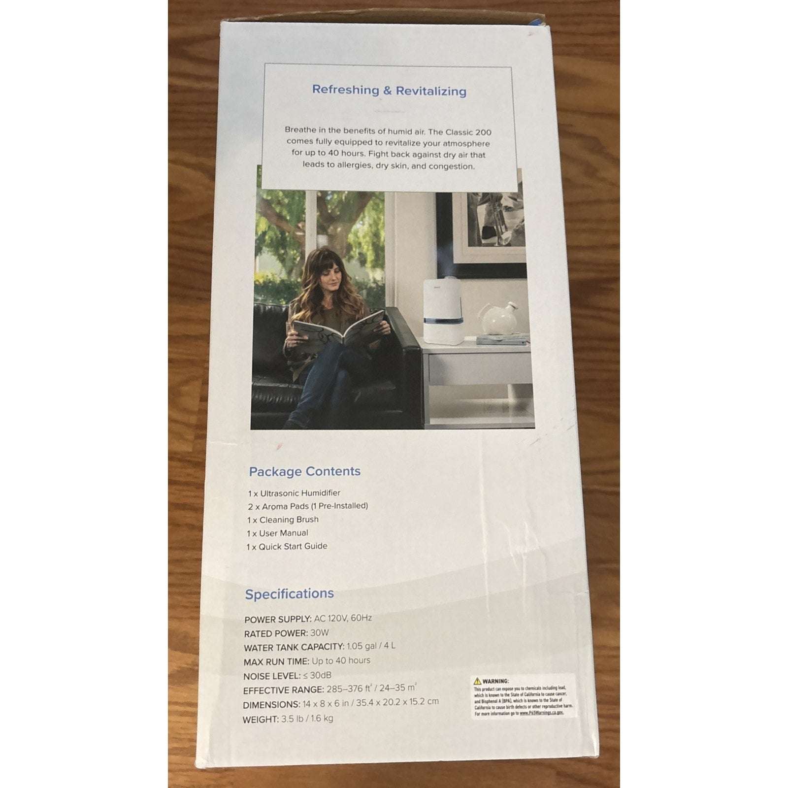 Levoit 4L Ultrasonic Cool Mist Humidifier & Aromatherapy Diffuser Auto-Off Quiet