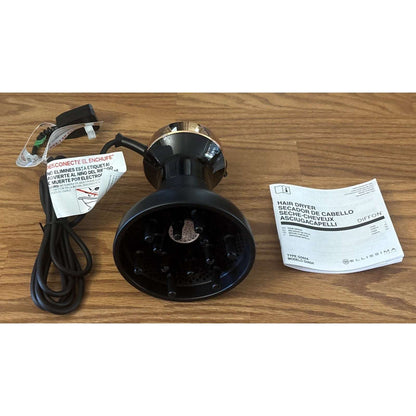 Bellissima Italia Diffon Hair Blow Dryer Diffuser for Curly Hair Rose Gold G5604