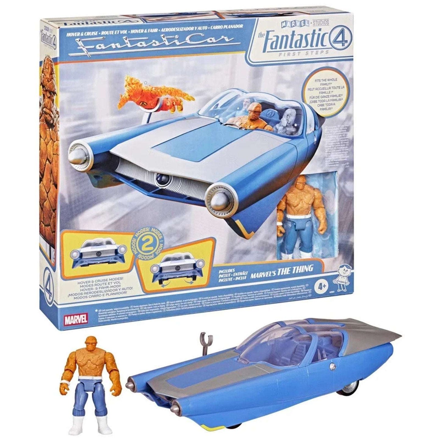 Marvel Studios The Fantastic 4 First Steps Hover & Cruise FantastiCar The Thing