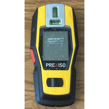 PREXISO 2-in-1 Stud Finder w/ Cross Line Laser Level, Rechargeable Multi Surface