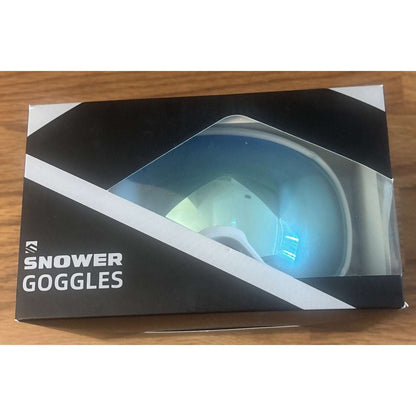 SNOWER Ski Goggles, OTG Anti Fog HD Snowboard Snow Goggles, 100% UV Protection